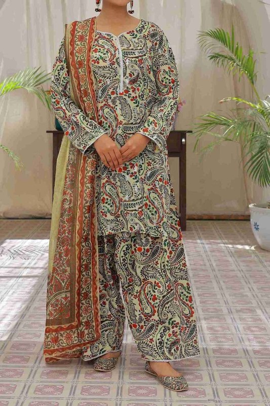 Autumn Garden (Farshi Shalwar)