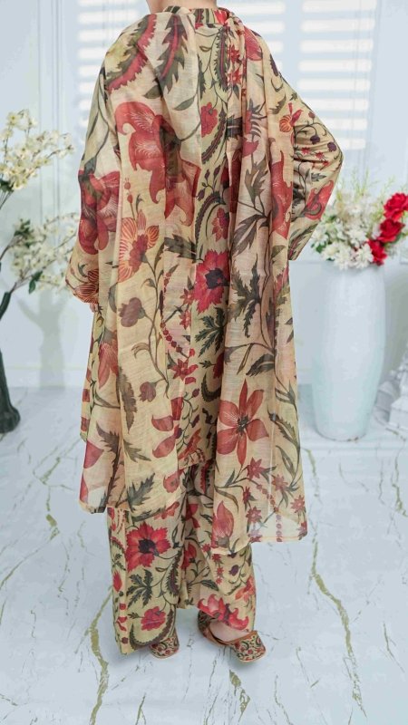 Crimson Bloom Unstitched