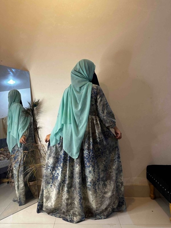 Frosted Azure Maxi Tunics