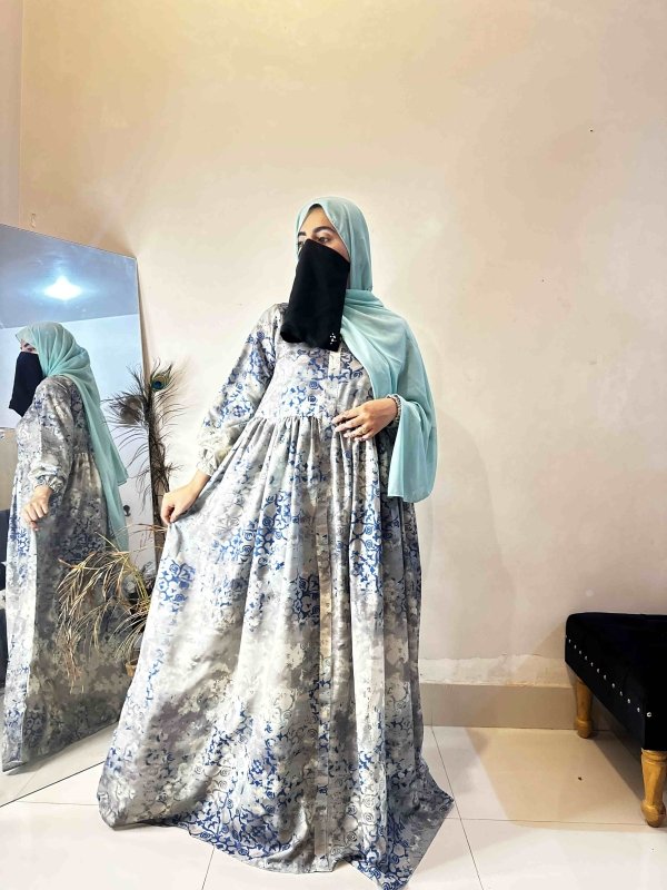 Frosted Azure Maxi Tunics