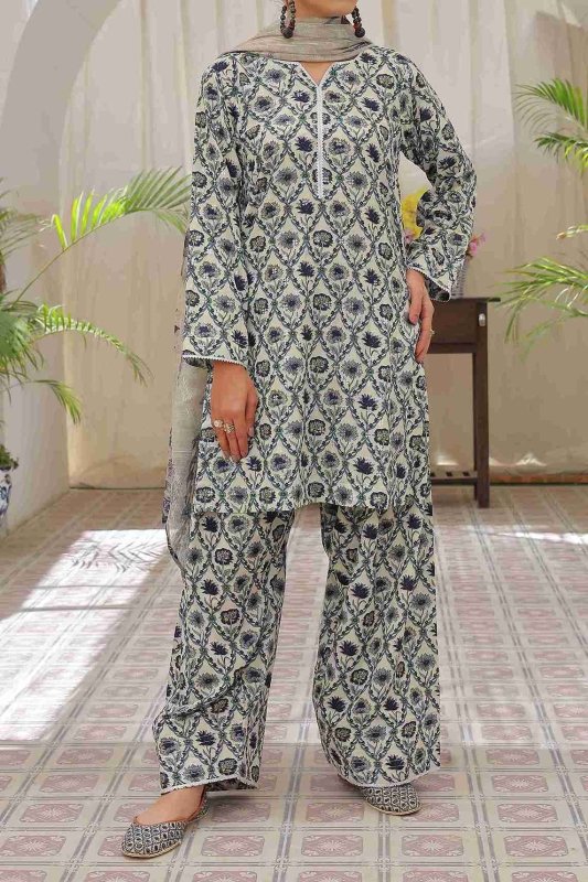 Frosted Florals (Farshi Shalwar)