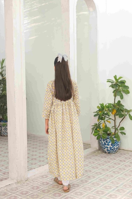 π Golden Lattice Long Frock