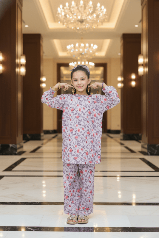 π Lavender Prism Co-Ord Set