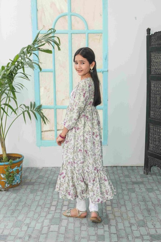 ๐ฟ Lilac Vine Long Frock