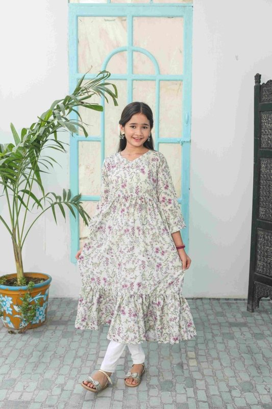 ๐ฟ Lilac Vine Long Frock