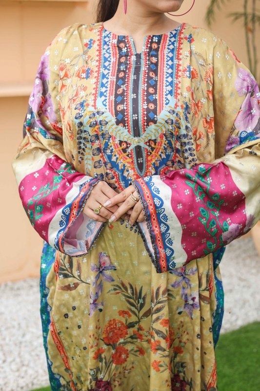 Marigold Mirage Kaftan