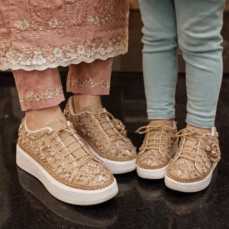 Mommy & Me Sneakers-14 ( 1.5 Inch Sole)