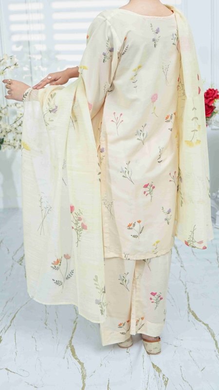 Pastel Meadow Unstitched X Khussa (Combo Set)