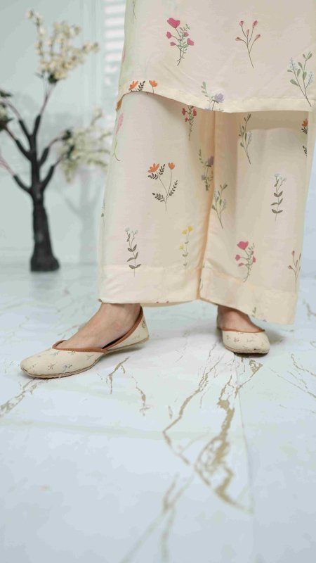 Pastel Meadow Unstitched X Khussa (Combo Set)