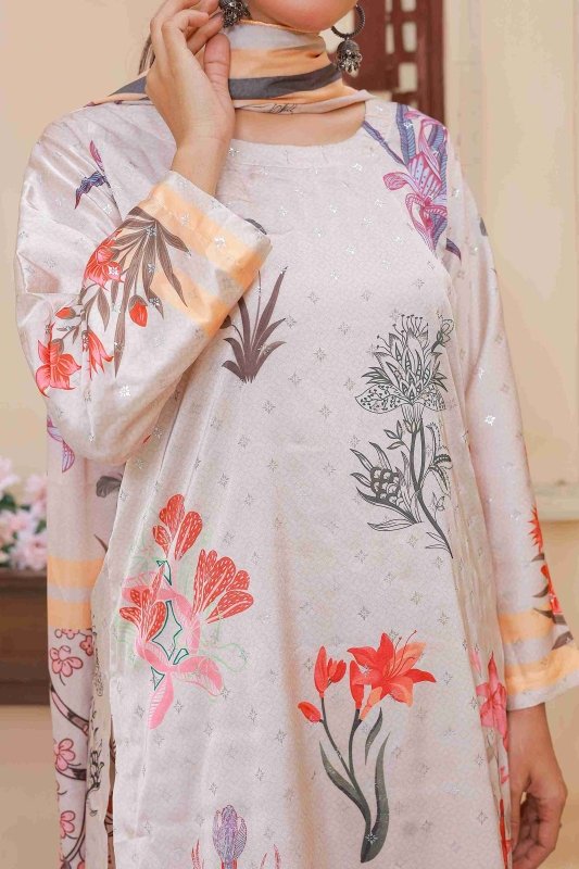 Peach Bloom Short