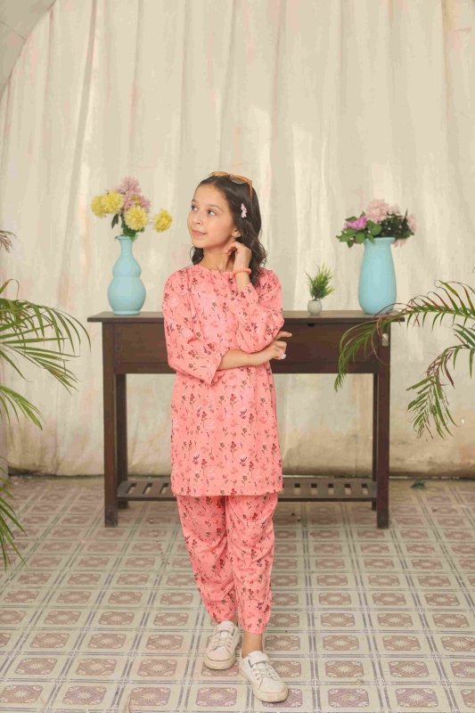 🌸 Peach Blossom Co-Ord Set
