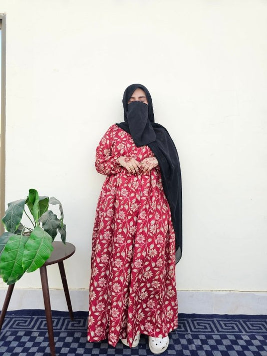 Scarlet Bloom Tunics Dress