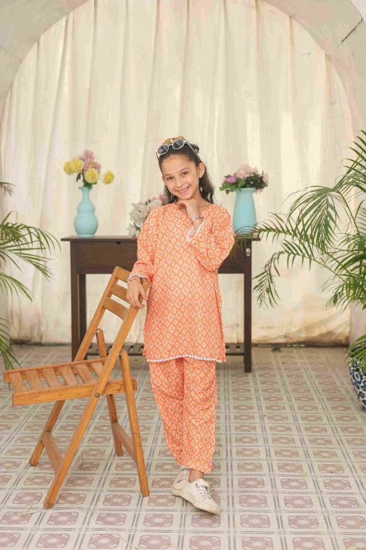 🧡 Sunburst Charm Co-Ord Set