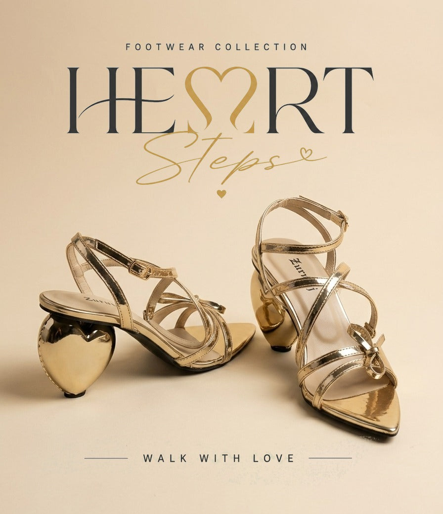 Auric Heart Sandals