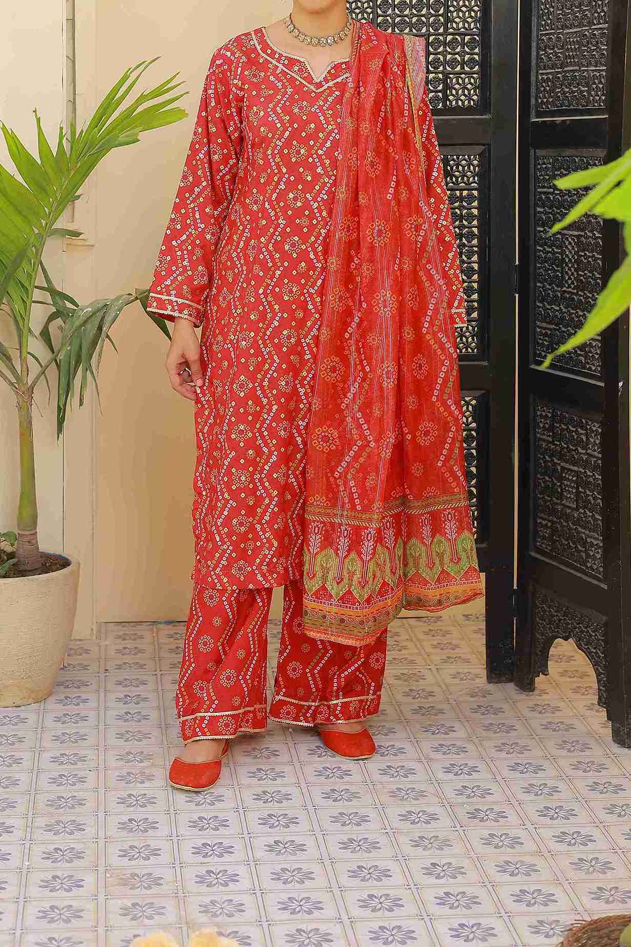 Desi Rouge Unstitched