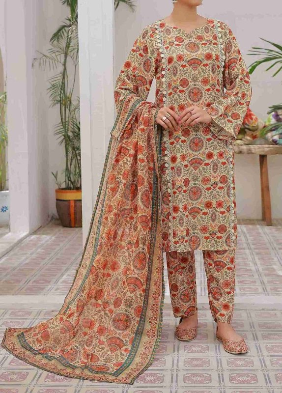 Amber Garden Stitched X KHUSSA (COMBO SET)