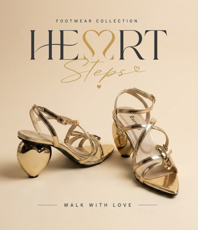 Auric Heart Sandals