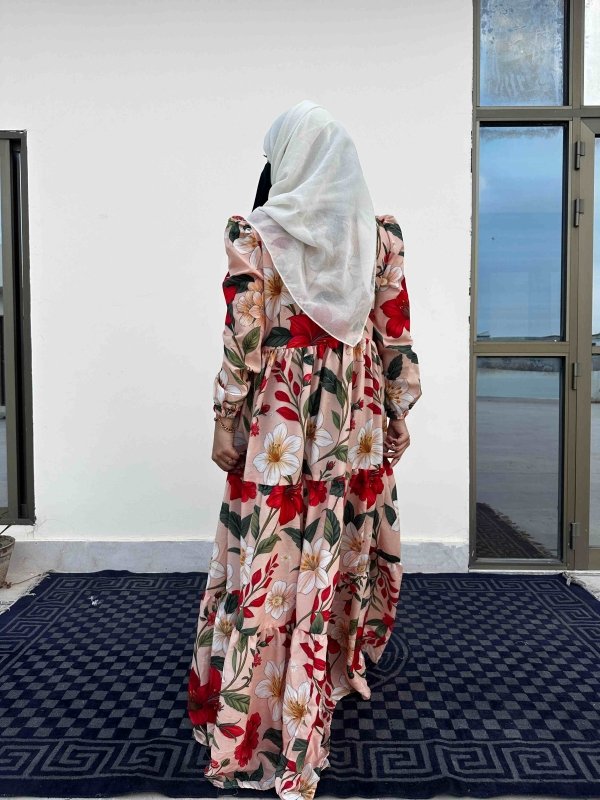 Blushing Flora Maxi Tunics
