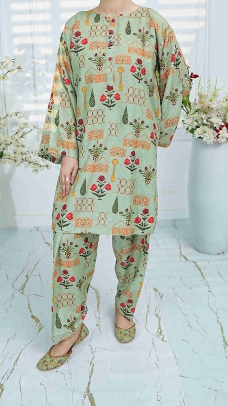 Botanic Bliss Unstitched X Khussa (Combo Set)