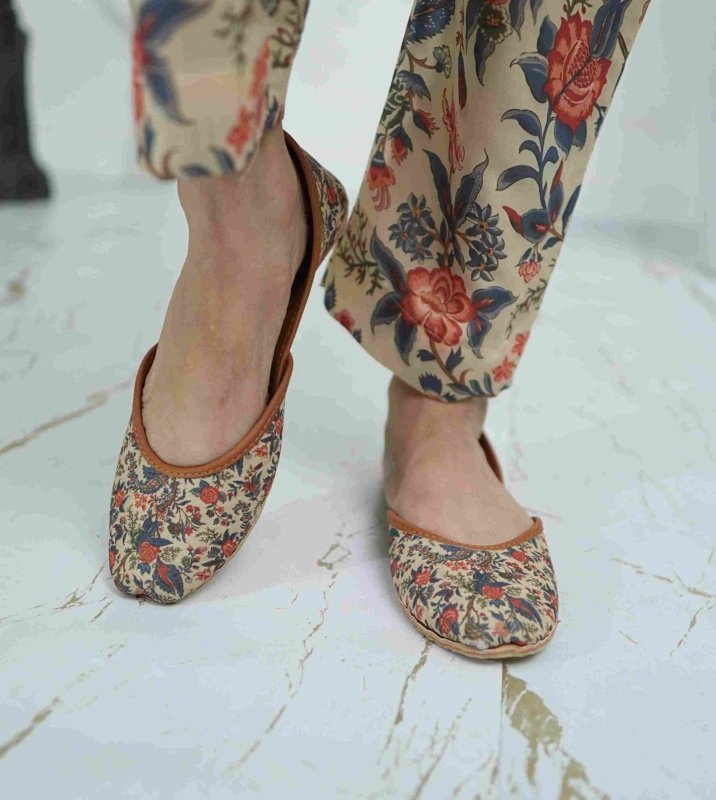 Floral Symphony  Unstitched X Khussa (Combo Set)