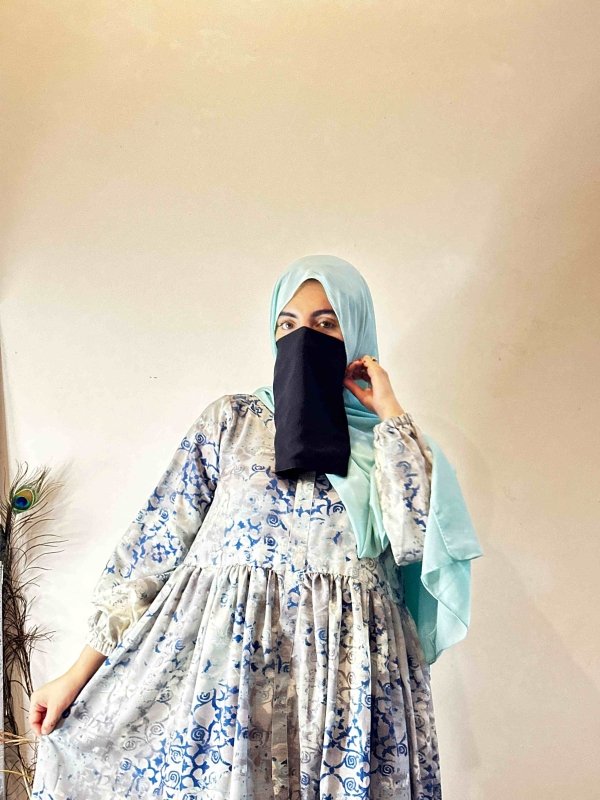 Frosted Azure Maxi Tunics