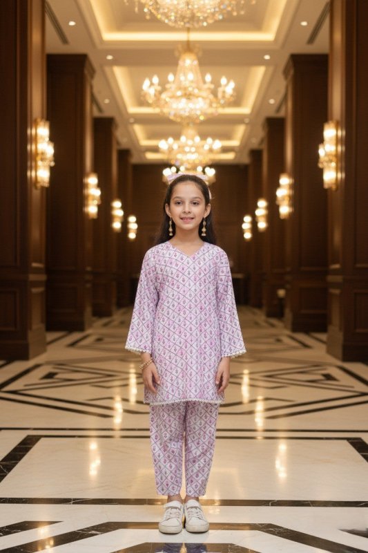 💜 Lavender Prism Co-Ord Set