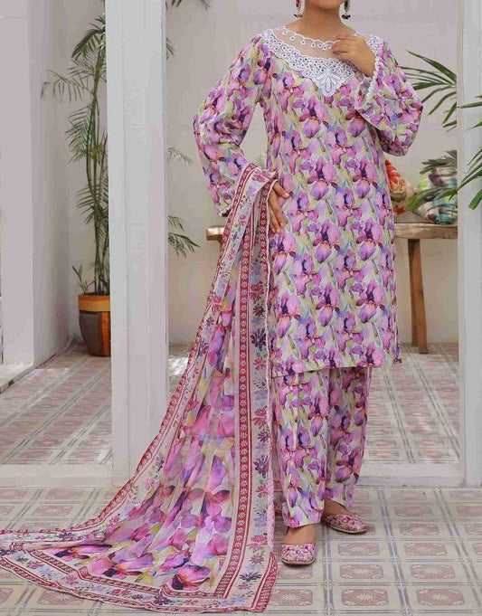 Lilac Breeze Stitched X KHUSSA (COMBO SET)