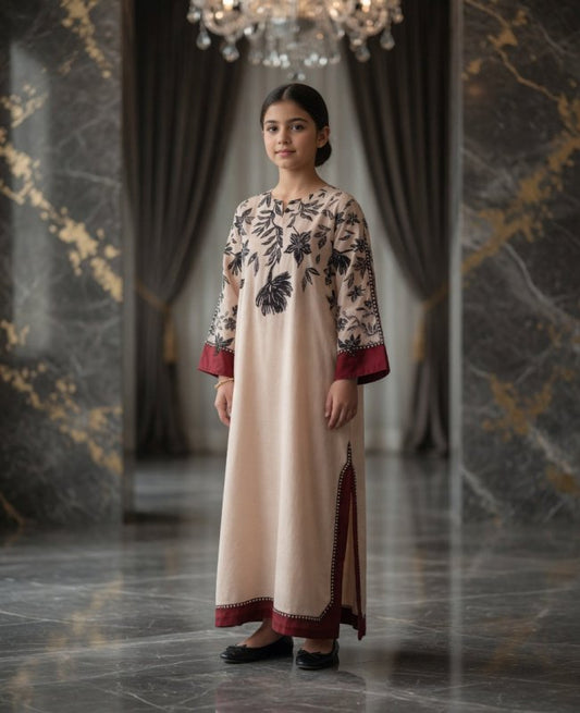 Midnight Bloom kaftan (Kids)