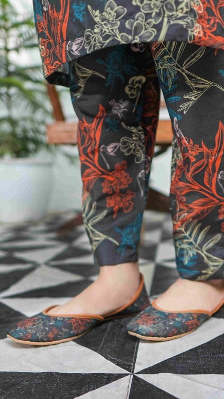 Midnight Flora  Stitched X KHUSSA (COMBO SET)