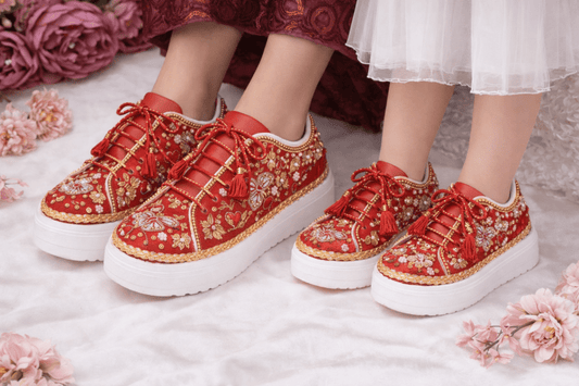 Mommy & Me Sneakers-12 ( 1.5 Inch Sole)