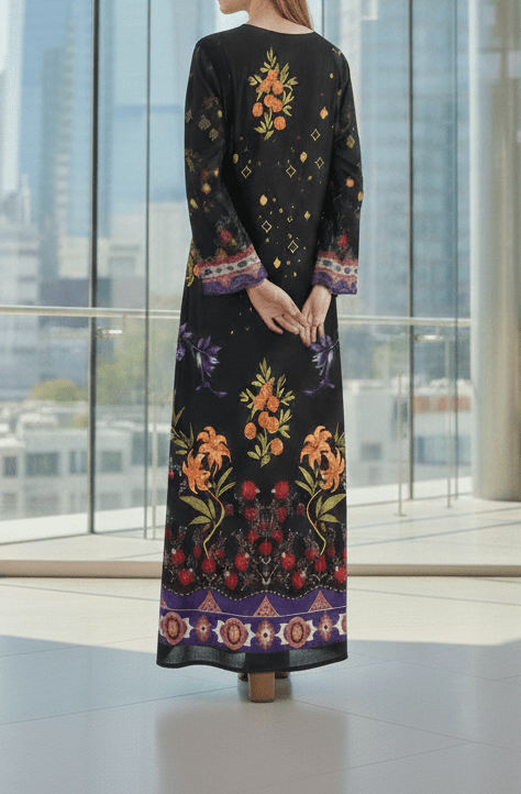 Nocturne Garden kaftan