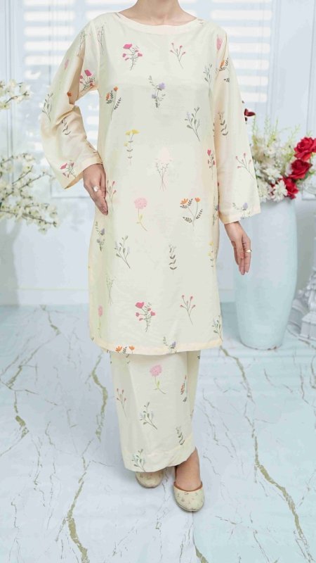 Pastel Meadow Stitched X KHUSSA (COMBO SET)