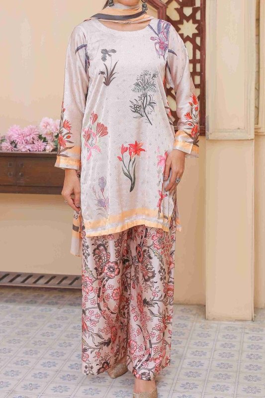 Peach Bloom Short