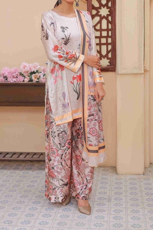 Peach Bloom Short