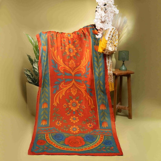 Rustic Bloom Dupatta