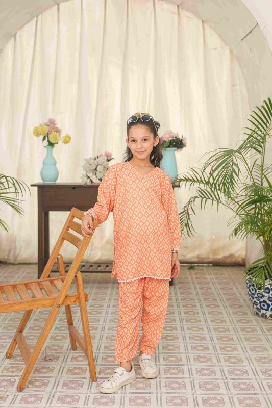 🧡 Sunburst Charm Co-Ord Set