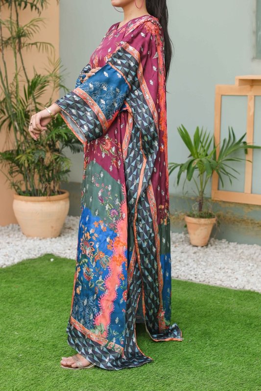 Twilight Bloom Kaftan